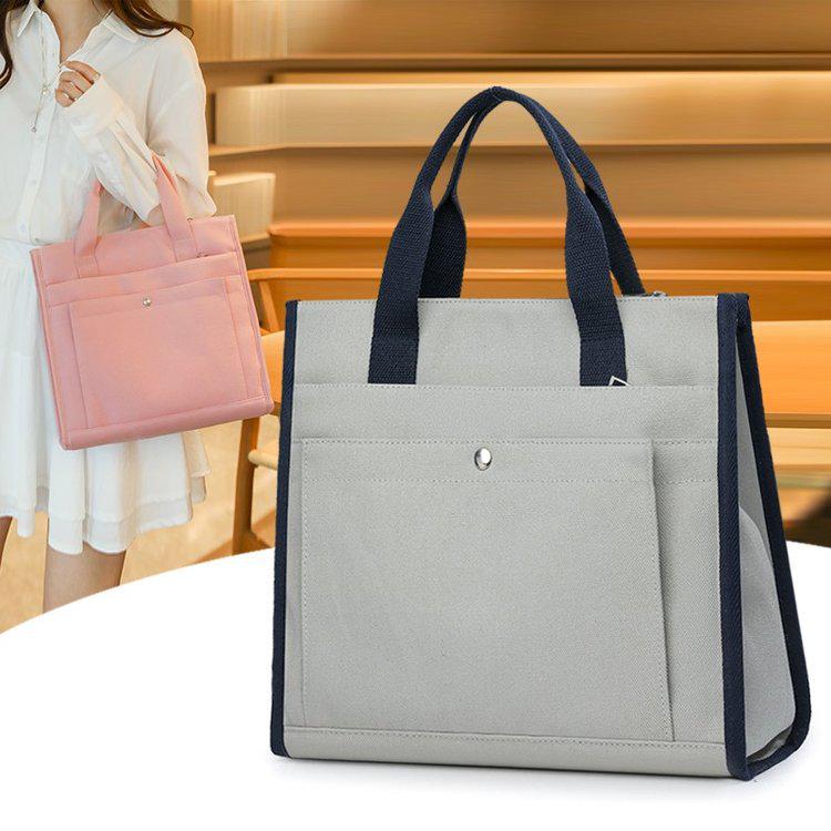 Waterproof Nylon Handbag with Customizable Print Design