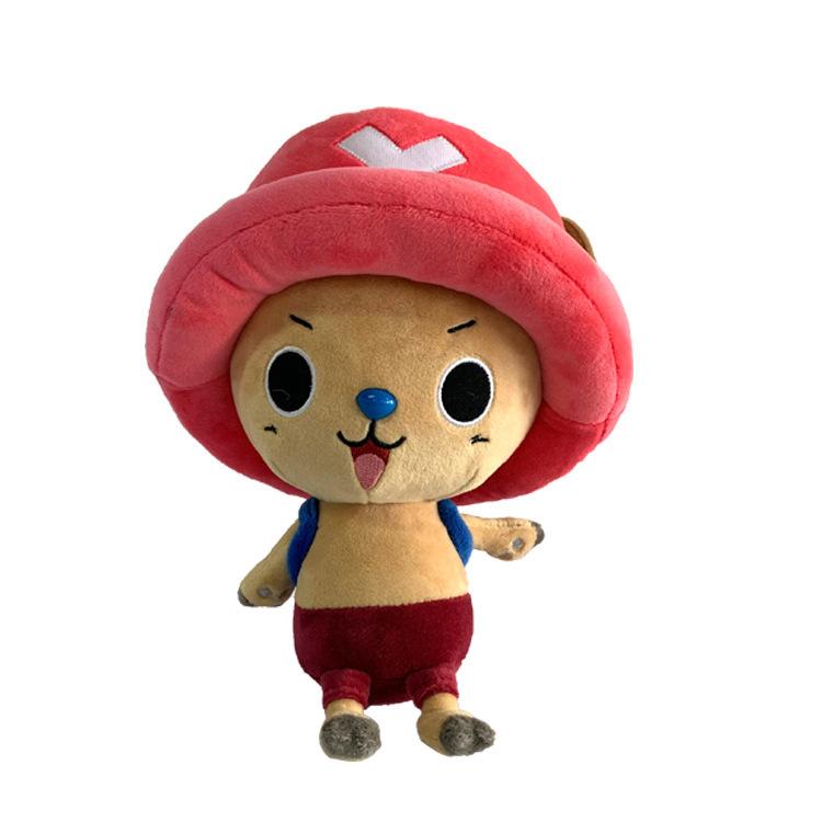 

ONE PIECE New Cartoon Anime 30cm Stuffed Plush Toy Kawaii Plush Keychain Toy Tony Chopper Soft Stuffed Plush Doll Holiday Gifts 30cm