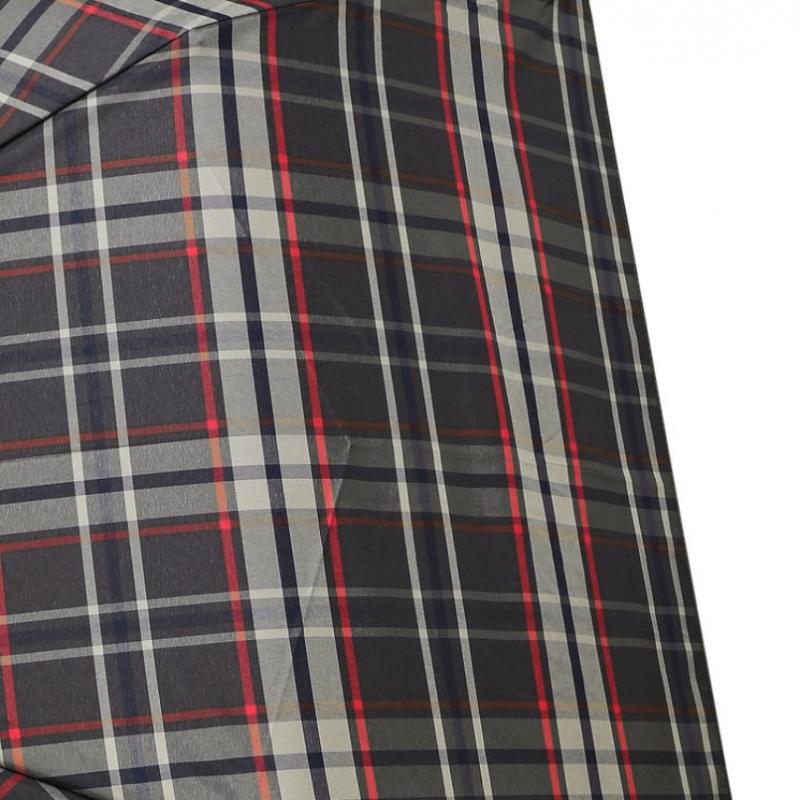 Daks Brown Sepia Check 3 Fold Umbrella Dbum4e833s2