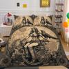 3D Beauty Skull Printing Bedspreads Twin Size Polyester Home Bedding Set Boy High Quality Home Duvet Cover Set