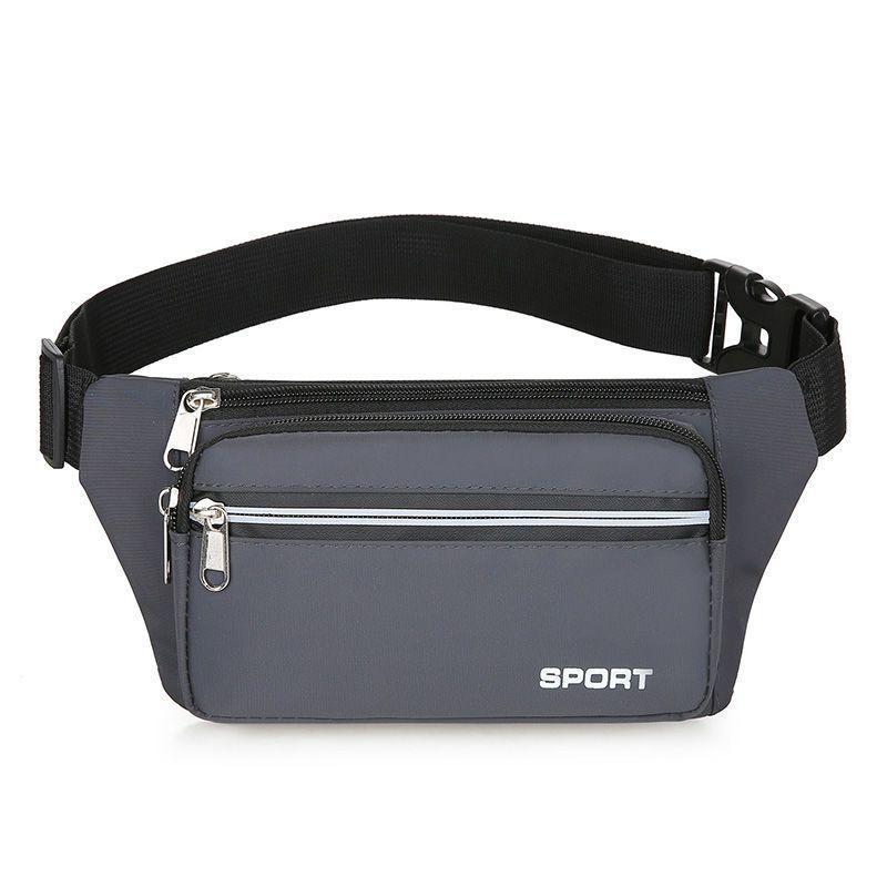 Unisex Waterproof Waist Bag: Multifunctional, Large Capacity, Durable for Casual, Work, Sports, or Travel; Mobile Phone and Wallet Holder.