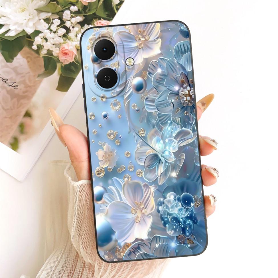 For Tecno KM4 Casing For Tecno Spark Go 2 Case Cover Luxury Fashion Cute Cartoon Funny Painted Silicone Phone Case