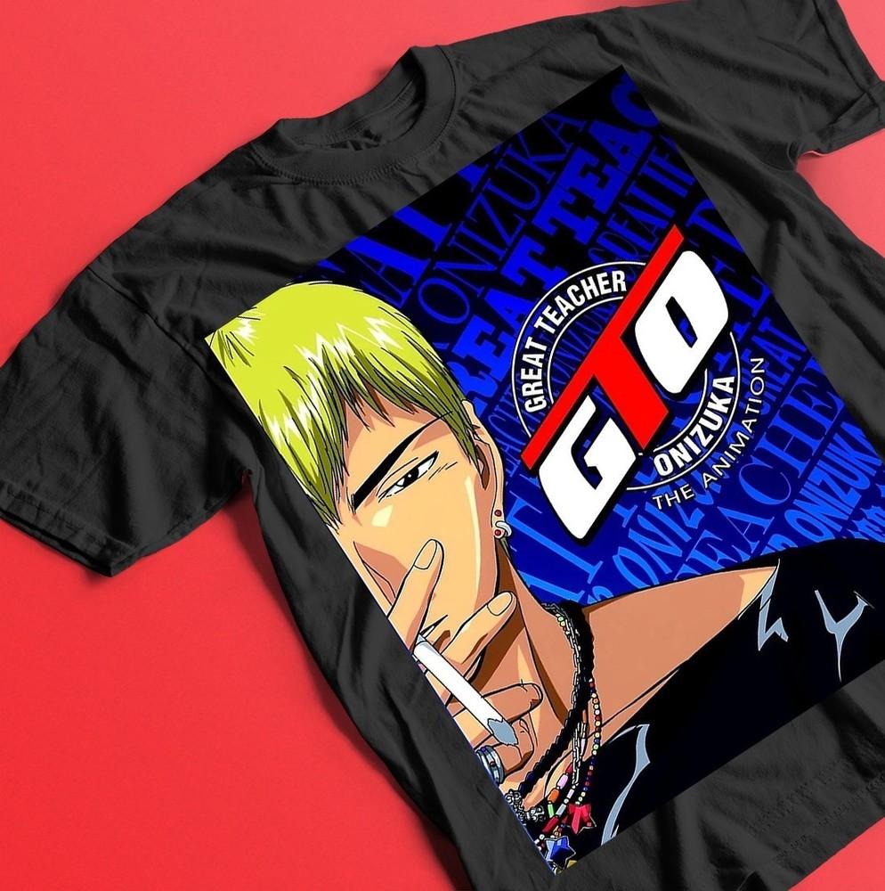 

Great Teacher Onizuka T-Shirt - Eikichi Onizuka Funny Japanese Shonen Tee L