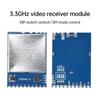3310-3495MHz 3.3GHz FPV VTX Module RX336416-CH Wireless Transmission Module Analog Wireless FPV Audio Video Receiver Board