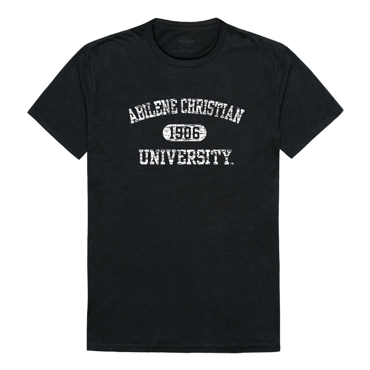 Abilene Christian University Wildcats NCAA Distressed Arch College Tee T Shirt XXL