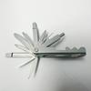 Portable 13-in-1 Multifunctional Stainless Steel Folding Screwdriver Tool for Outdoor Use