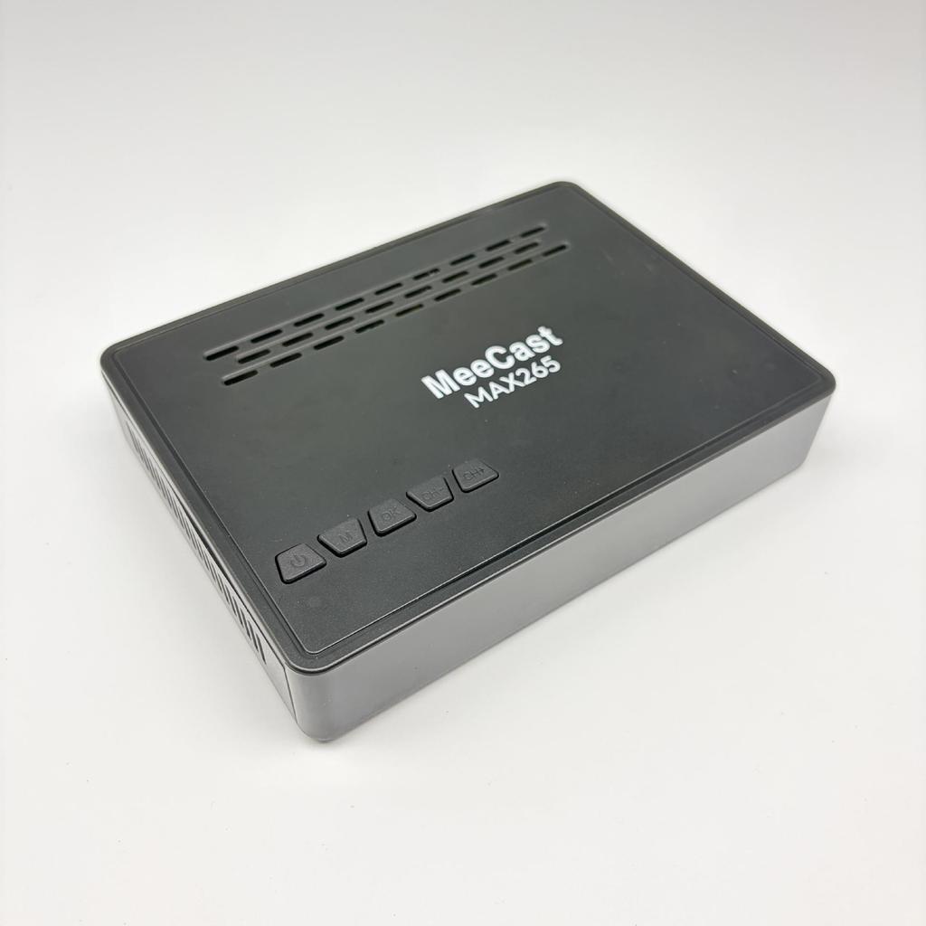 New H265 DVB-S2X TV Set-Top Box MAX265 with WiFi and Network Port, HEVC DVBS2X.