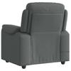 Massage Chair Dark Gray Fabric
