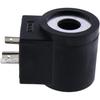 12V DC 1/2” Solenoid Valve Coil 6306012 Compatible with Hydraforce 3 Prong DIN Connector 08 Series