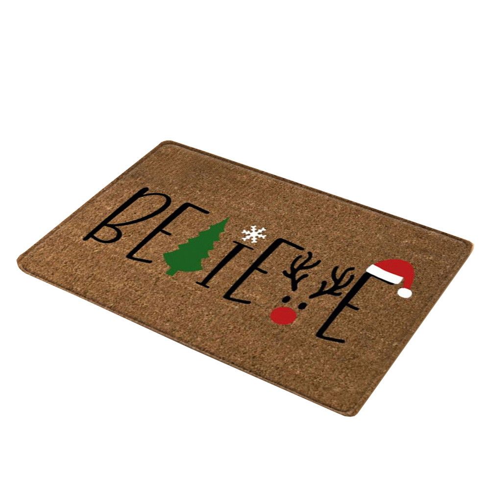 Indoor Outdoor Sofa Kitchen Bedroom Front Door Carpet Bedside Mat Door Mat Christmas Blanket