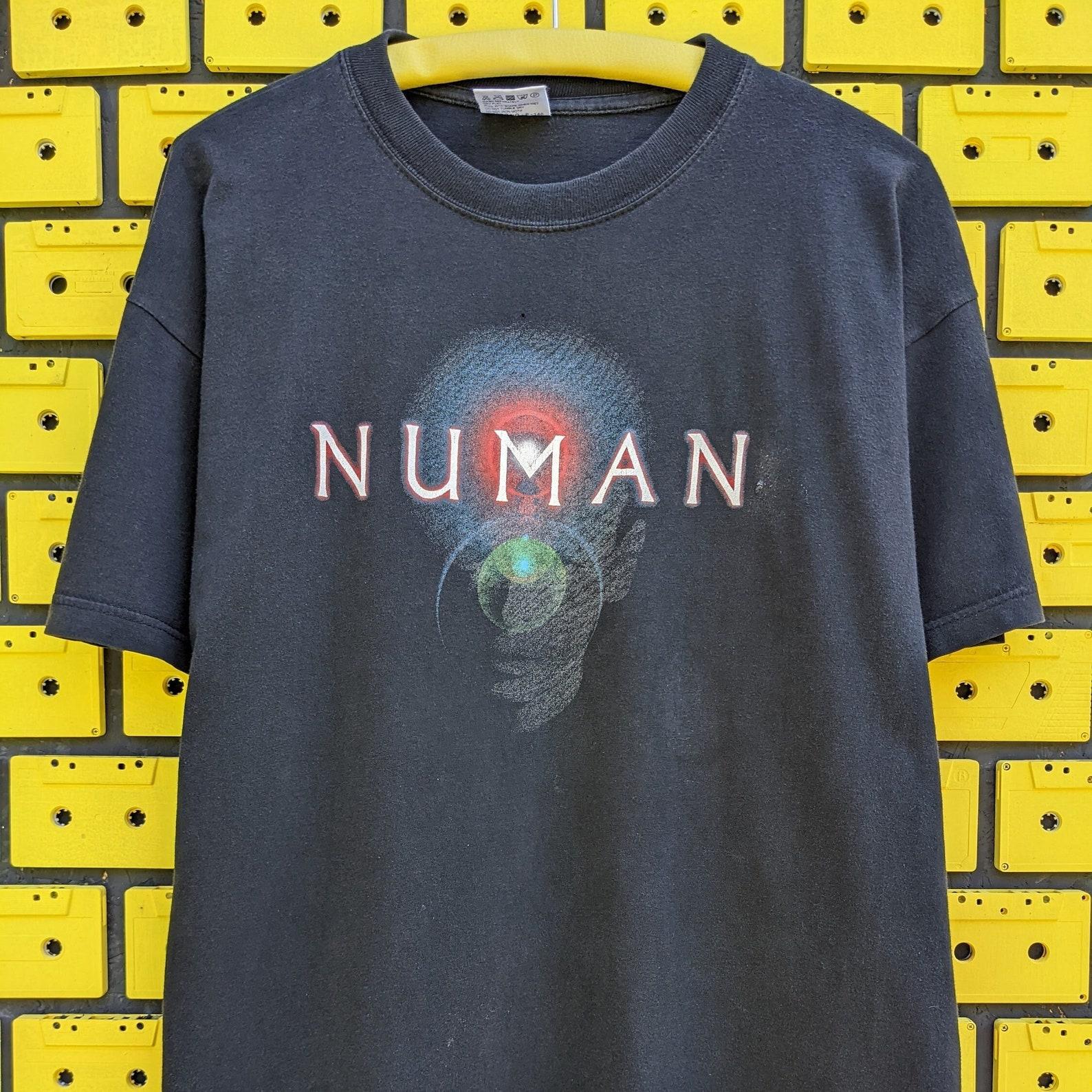 Vintage 2002 Gary Numan T shirt Synth Pop New Wave Electronic Industrial Rock Post Punk Singer Concert Tour Merch Tee Size L XL