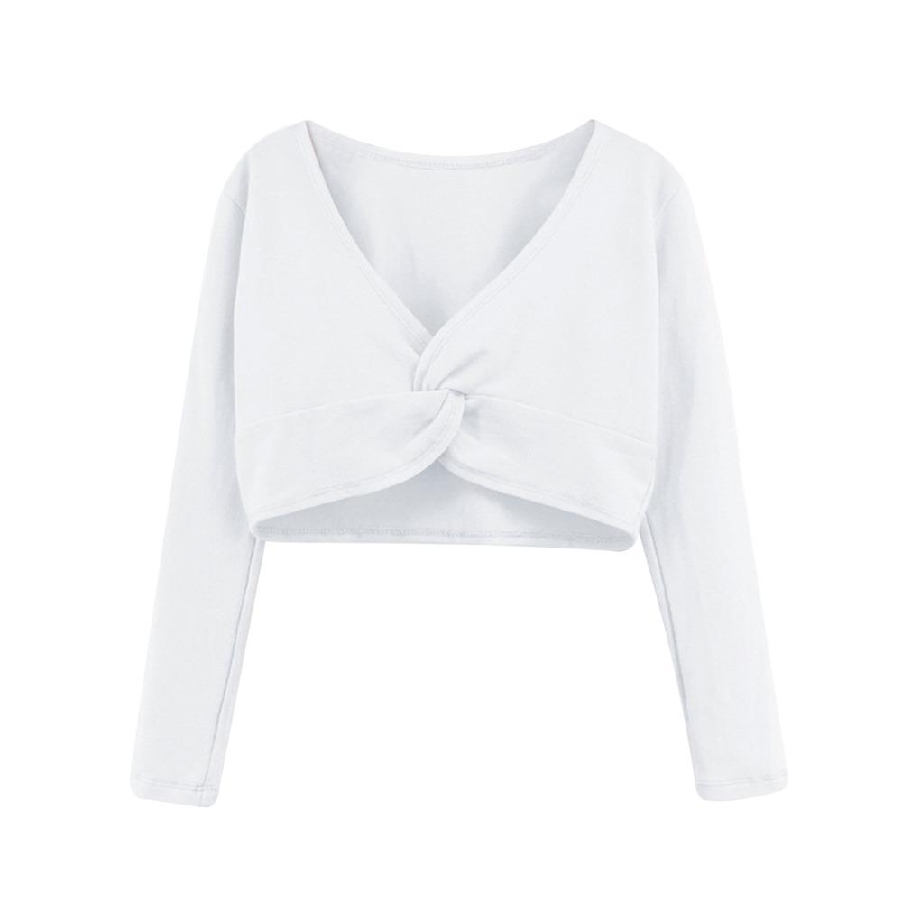 Cotton Ballet Shawl Long Sleeve Gymnastics Shawl Fashion Dance Wrap Tops  Children
