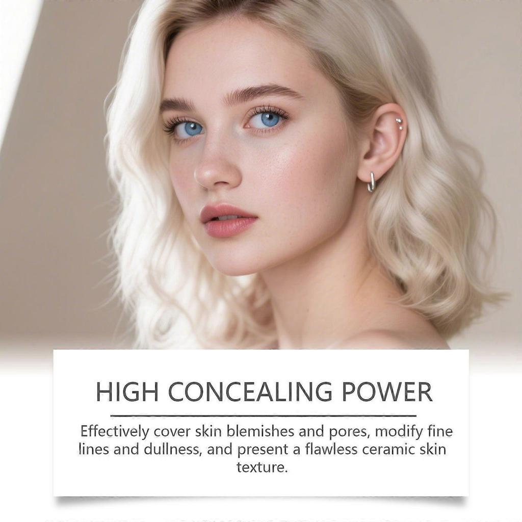 Natural Color 13g  Concealer Foundation Stick Series Creates a Natural Makeup Look and Says Goodbye To Color Difference, Translucent and Light