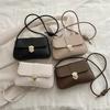 Street Style Pu Leather Shoulder Bag Mid-size Chic Underarm Bag**