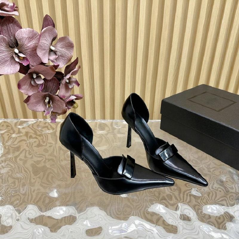 Fashion French Toe Rhinestone High Heels 2025 Spring/Summer New Style Elegant Lady Sandals For Women With Thin Heels And Pointed Tips