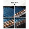1pcs. Copper Tube Heat Exchanger For Physical Condenser Cooling Coil Refrigerator Aluminum Heat Exchanger Small Without Coating