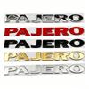 מתאים למכסה גלגל חילופי אחורי של Pajero V93V97V87, תווית אותיות מתכתית עם כיתוב PAJERO משונה