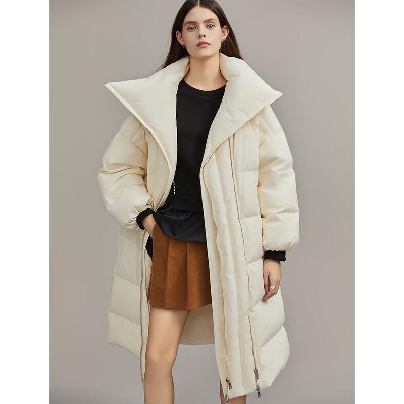 ELLE Women's Winter Duck Down Puffer Jacket