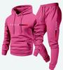 2025 Men's Hoodie & Joggers Set: Printed Logo, Loose Fit, Long Sleeve
