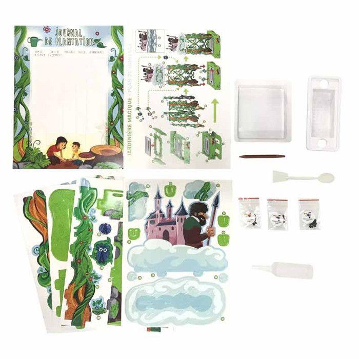 Kit créatif - Ma jardinière magique - Enfant - Mini potager - Dès 6 ans - Loisirs créatifs
