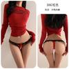 Sex Underwear Sexy Temptation Free T-pants Thong Open Crotch Sex Panties Women's Bed Passion