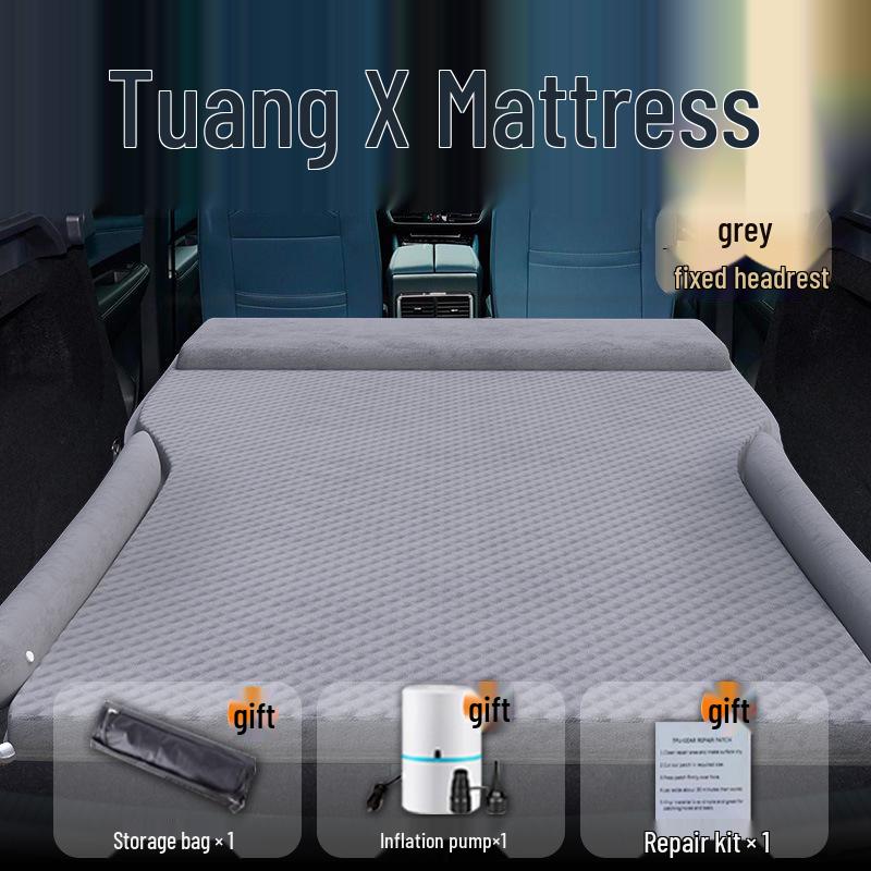 Volkswagen Teramont X Trunk Air Mattress: Inflatable Rear Car Sleeping Mat