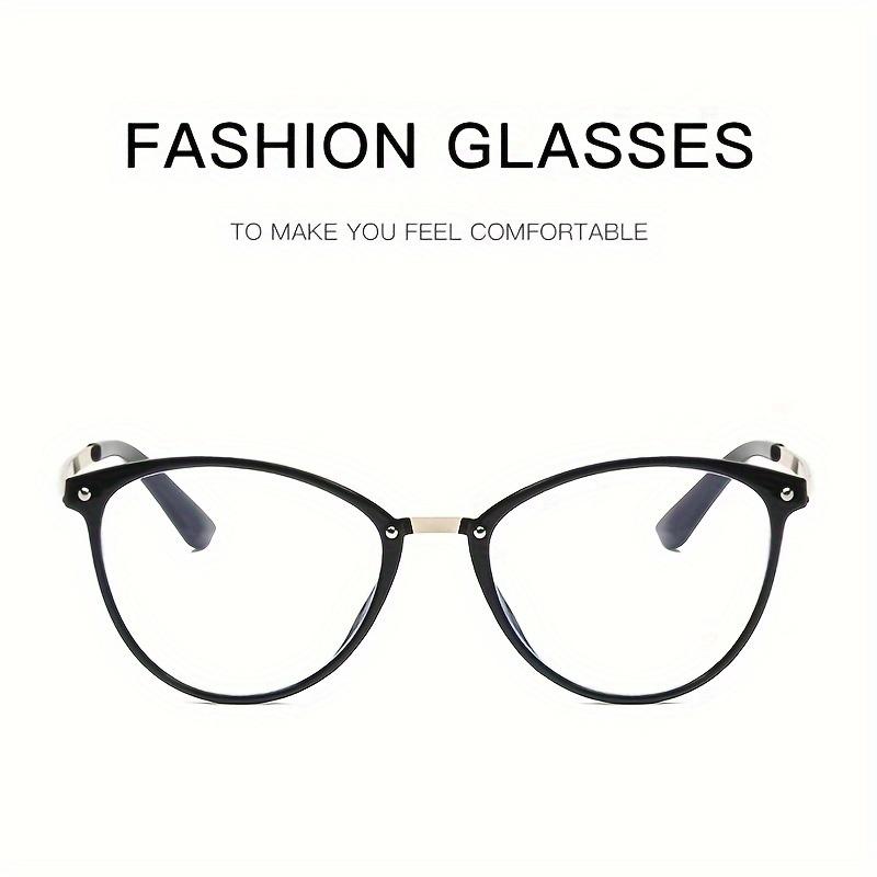 New Model Metal Cat'S Eye Fashion Day And Night Dual-Use Anti-Blue Light Glasses For Men And Women