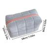 1pc Soft Flower Pattern Cosmetic Bag Portable Makeup Packaging Display Storage Organizer Large Capacity Female Travel Wash Pouch