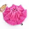 Vintage Lace Parasol Uv Protection Folding Umbrella Stylish Lace Folding Umbrella for Sun Protection Rain Lightweight Portable