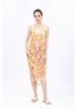 Spring/Summer Women's Beach Towel Skirt Scarf: Chiffon Silk Sunflower Dress, Plus Size, Sun Protection Shawl