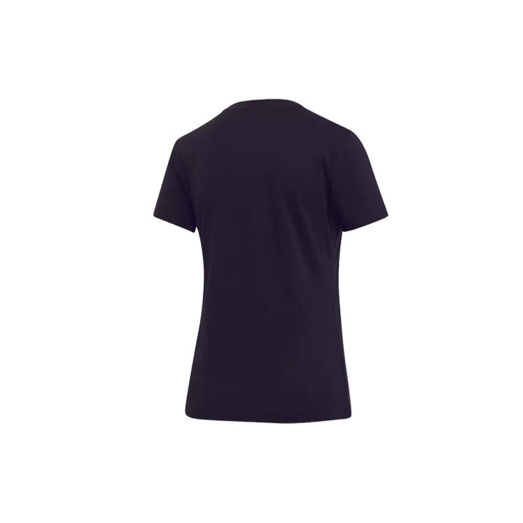 Adidas Training Round Neck Pullover Short Sleeve T-Shirt Women Tops Black EI4586