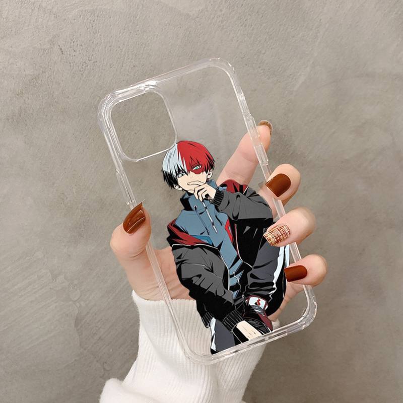 My Hero Academia Shoto Todoroki Phone Case for Iphone 13 11 12 Pro XS MAX 8 7 6 6S Plus X 5S SE 2020 XR Case