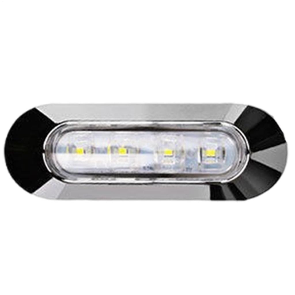 Car Side Indicator Lights, Truck Side Lights - 4 LED Trailer Lights, 12/24v Turn
