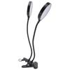 30W Double Head LED Plant Growing Lights Clip On 5 Level Brightness Grow Lamp for Indoor Plants