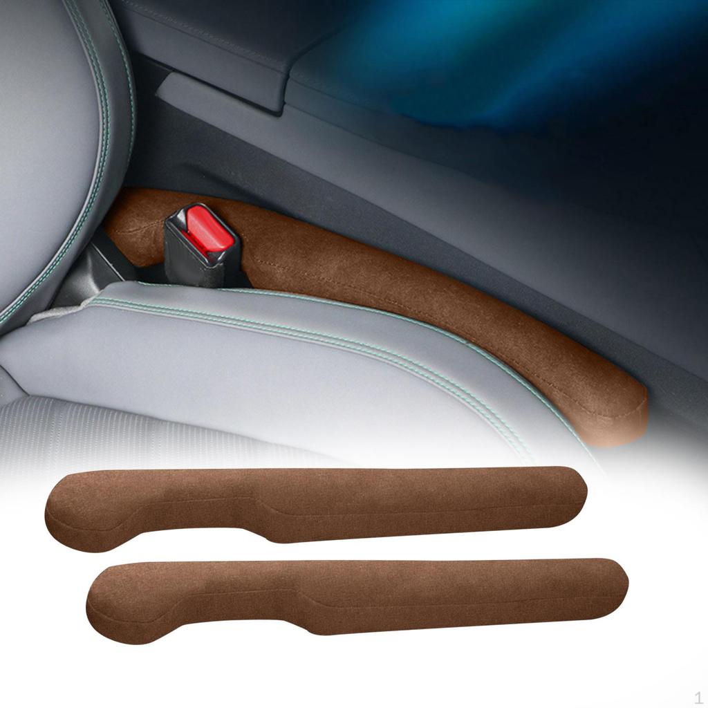 2 Pieces Car Seat Gap Fillers Crevice Plug Drop Blocker Fill The between and Console