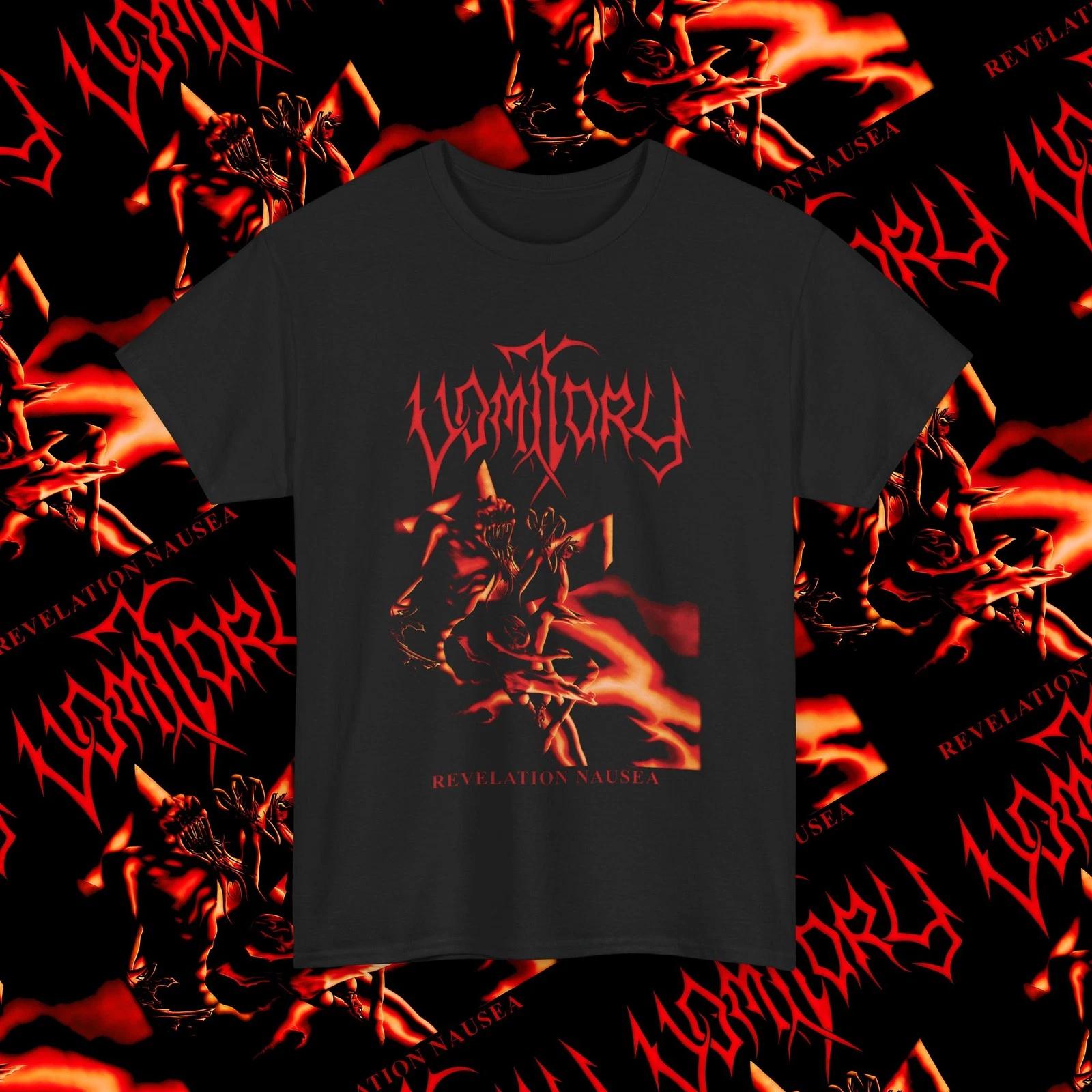 Vomitory “Revelation Nausea” Death Metal Band T-Shirt, Swedish Death Metal Shirt S