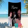 Customizable personalized beach towels Lil Peep themed designs.Suitable for the beach, yoga, sports;ideal as beach accessories