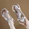 Women'S Casual Sandals Foreign Trade Rhinestone Sandal Womens Comfortable And Versatile Shoes Sandalias De Mujer Verano 2026