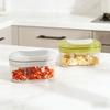 Detachable Hand Push Garlic Mince Machine Multifunctional Vegetable Fruit Cutter Baby Food Supplement Maker Kitchen Accessories