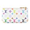 Louis Vuitton Borsetta Portachiavi X Takashi Murakami Tela Monogramma Multicolore/Bianca Portafogli da Donna M28388