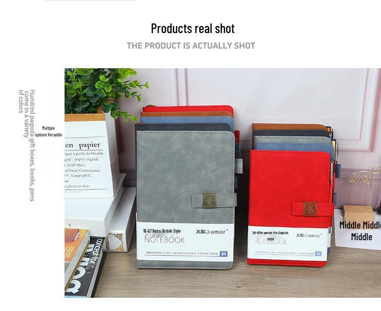 Özel Logolu İş Defteri Hediye Seti - Kalın Dokulu Kapaklı İki veya Üç Parçalı