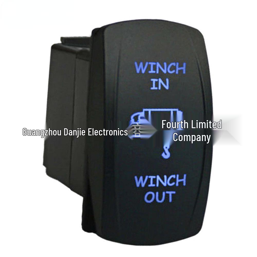 7-pin Rocker Switch for Off-Road Vehicles & Yachts - Compatible with Jeeps, Trucks & Boats