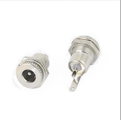 5 Pièces 5.5 mm X 2.1 mm Prise d'alimentation CC Douille Connecteur Montage Panneau DC-099