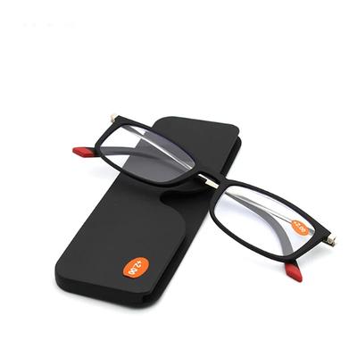 May Flower Tragbare Lesebrille für Herren Damenbrillengestell mit Dioptrie Dünne Korrektionsbrille