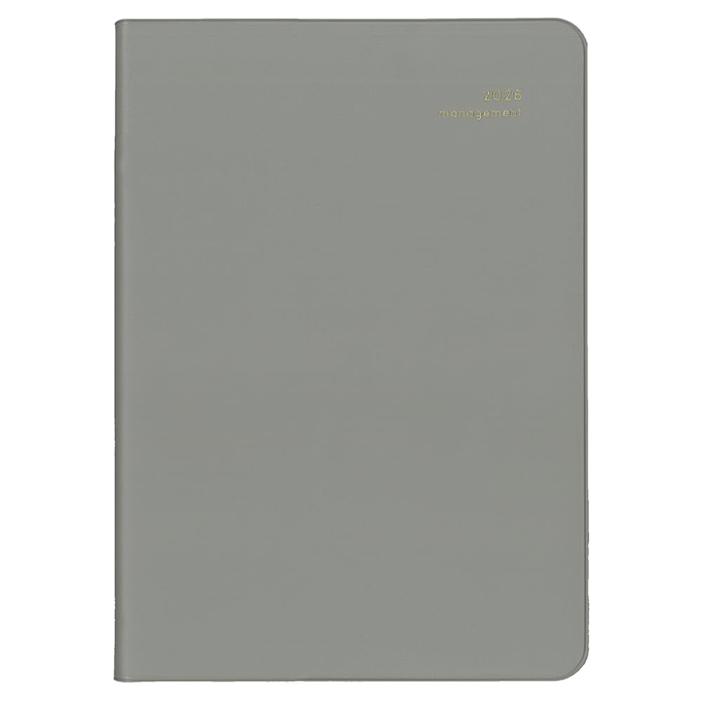 

Daigo 2026 Mill December 2025 Start Planner, Weekly, B6, Gray, E7783, серый