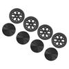 Luggage Caster Wheels Lightweight Silent Suitcase Universal Replacement Rollers Wheels Accessories