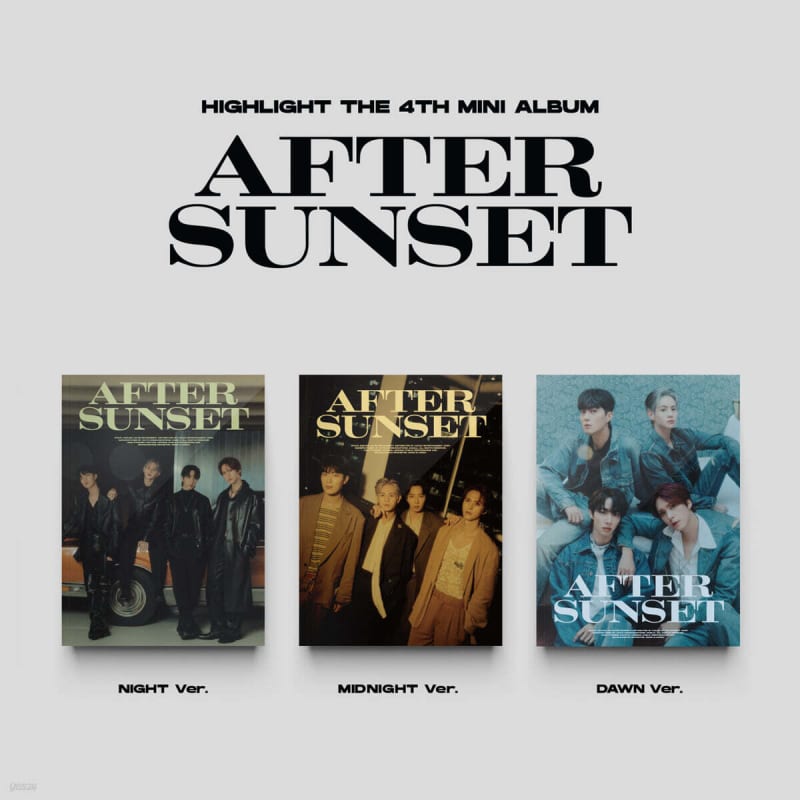 

HIGHLIGHT - 4th Mini Album: AFTER SUNSET [1 out of 3 randomly sent]