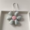 Schöner Candy Stoffblumen Schlüsselanhänger Niedliche Blume Form Schlüsselanhänger Mädchen Rucksack Anhänger Taschen Mode Dekoration Zubehör