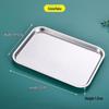 Lijia Stainless Steel Square Baking & Serving Tray