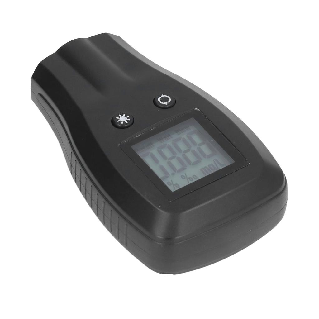 Alcohol Breathalyzer Automatic Alarm Rugged Case Small Accurate Alcohol Breathalyzer With Lanyard for Traffic Control